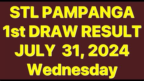 stl pampanga result today live|Draw Result STL Pampanga Suncove Corporation Updates.